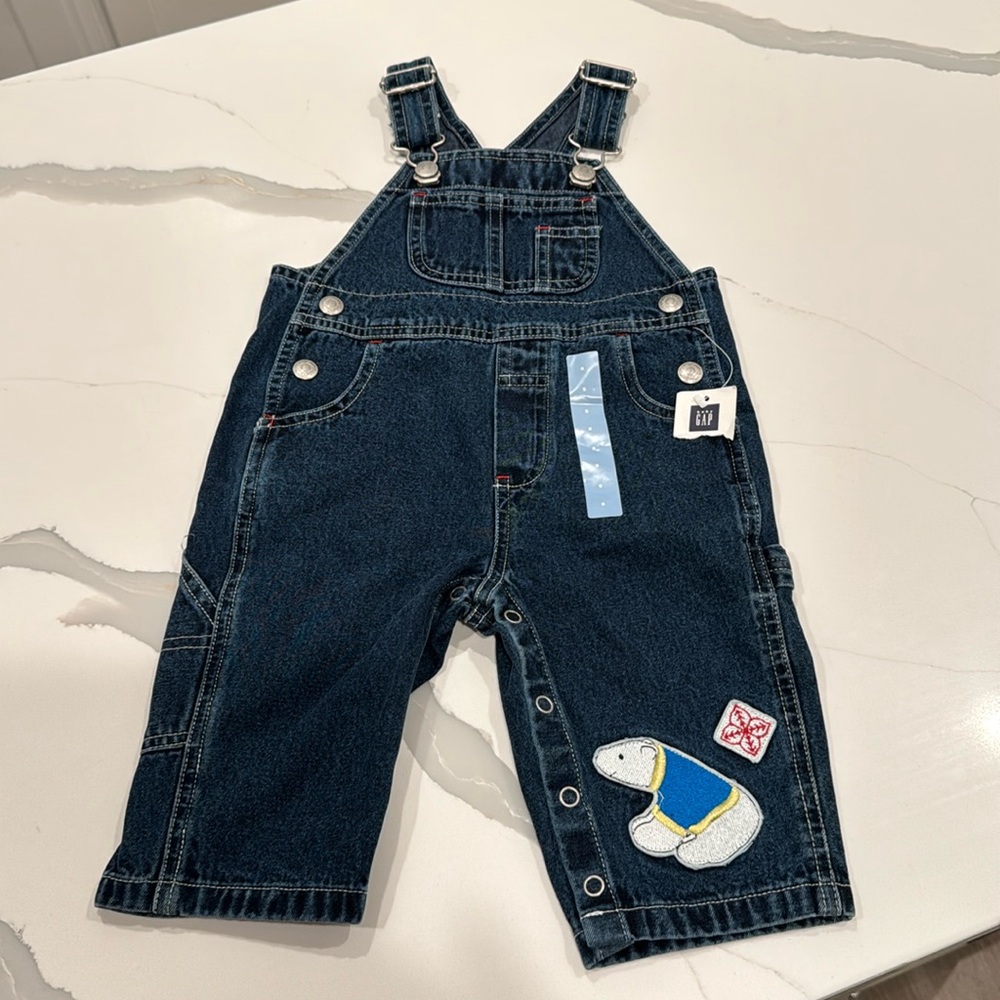Unisex Workwear Jean Overalls for Baby 3-6 mod
New with tags